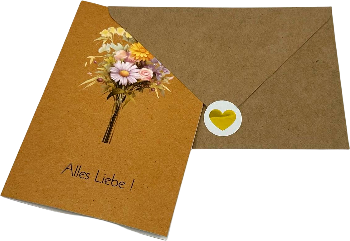 Grußkarte 8 - Alles Liebe ! von Grußkarte Grußkarte 8 - Alles Liebe ! von Grußkarte
