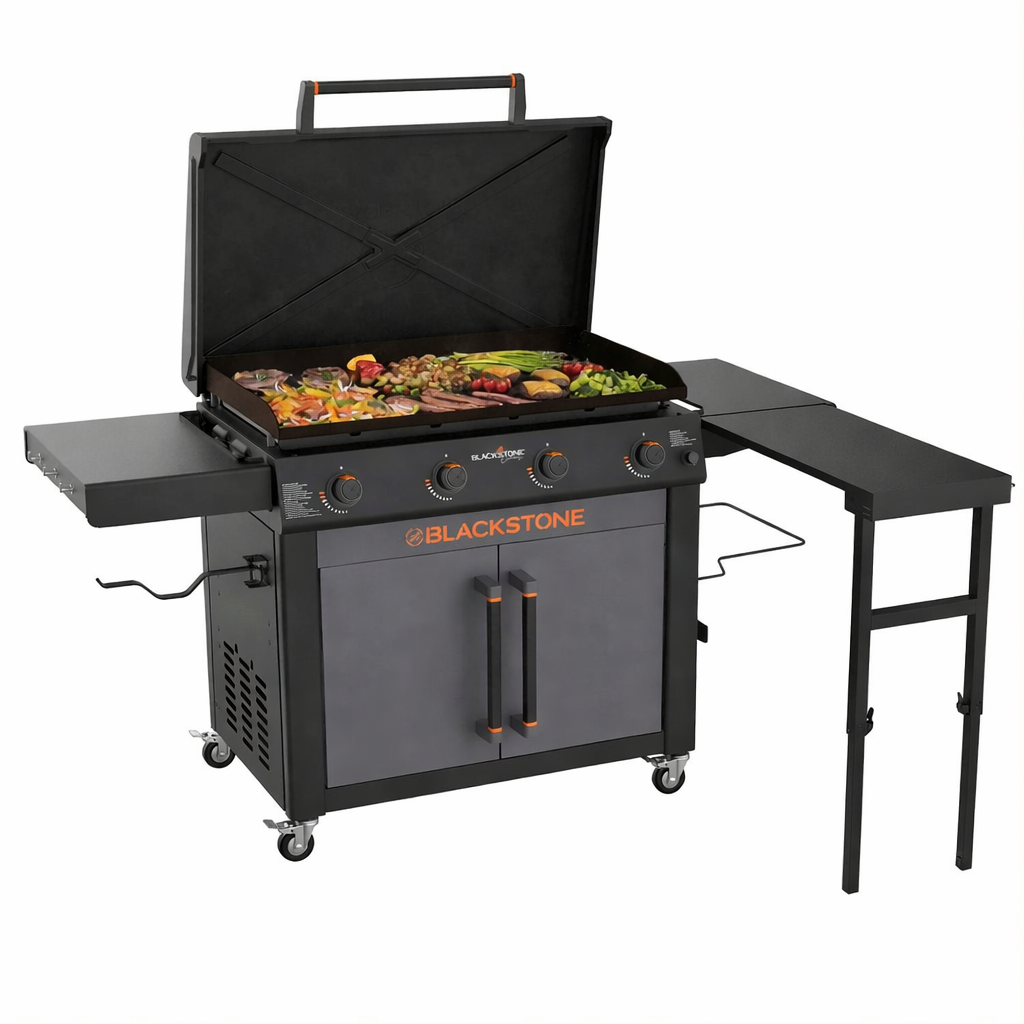 Blackstone 36“ Griddle Grillstation mit Klapptisch 17,5kW inkl. neuer Omnivore Griddle Plate von Blackstone