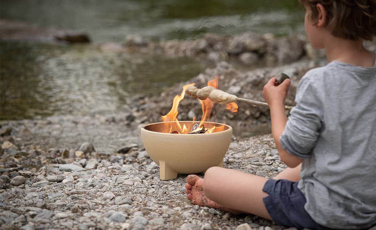 Zwergenfeuer | Die Feuerschale für Kinder aus CeraFlam® Keramik | ZF