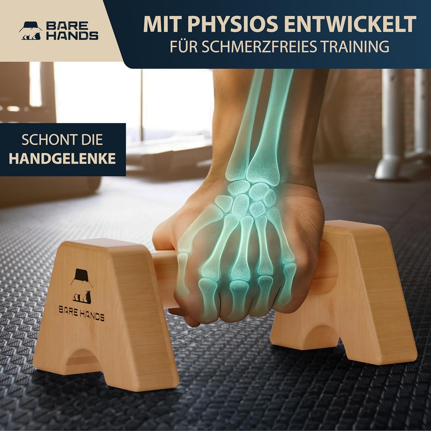 BARE HANDS Liegestützgriffe