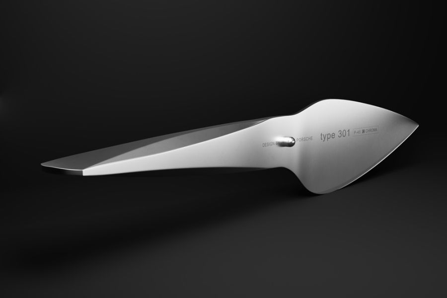 CHROMA Type 301 P-45 Parmesanmesser 10,5 cm Design by F. A. Porsche von CHROMA