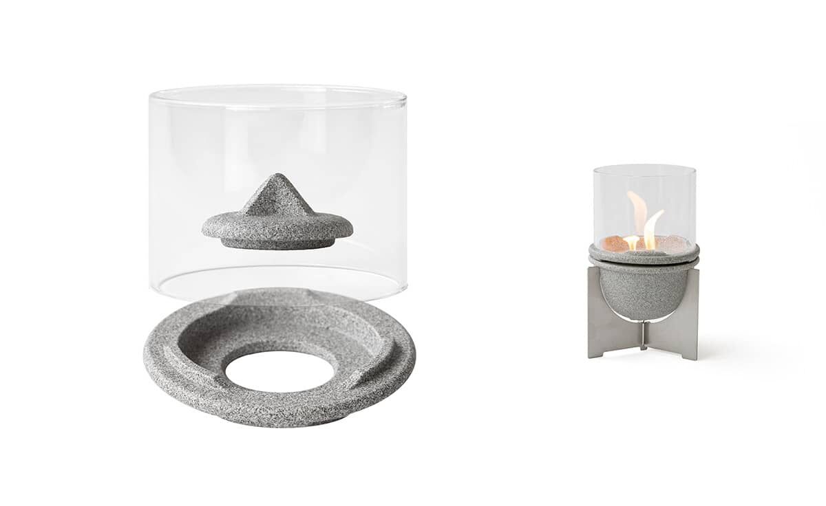 DENK Keramik Windglas-Aufsatz für Schmelzfeuer® Indoor M Granicium® ~ SMG-WLA von DENK Keramik DENK Keramik Windglas-Aufsatz für Schmelzfeuer® Indoor M Granicium® ~ SMG-WLA von DENK Keramik