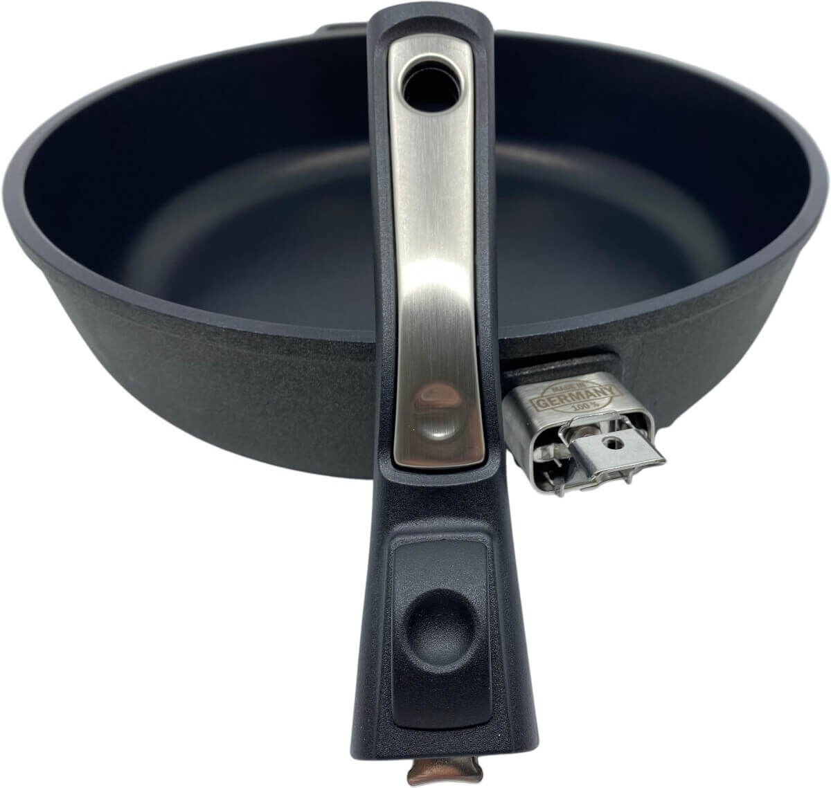 Ø 24cm Bratpfanne Aluguss Antihaftbeschichtet ~ 7cm Hochrand ~ Griff abnehmbar ~ Made in Germany von SILVER GmbH Ø 24cm Bratpfanne Aluguss Antihaftbeschichtet ~ 7cm Hochrand ~ Griff abnehmbar ~ Made in Germany von SILVER GmbH