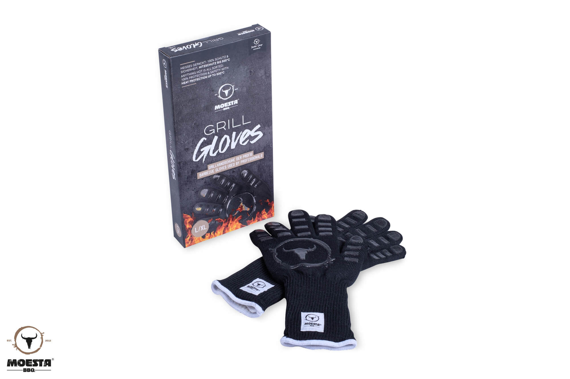 GrillGloves No. 1 - Größe S / M - Die Grillhandschuhe der Profis ~ Moesta BBQ von Moesta BBQ