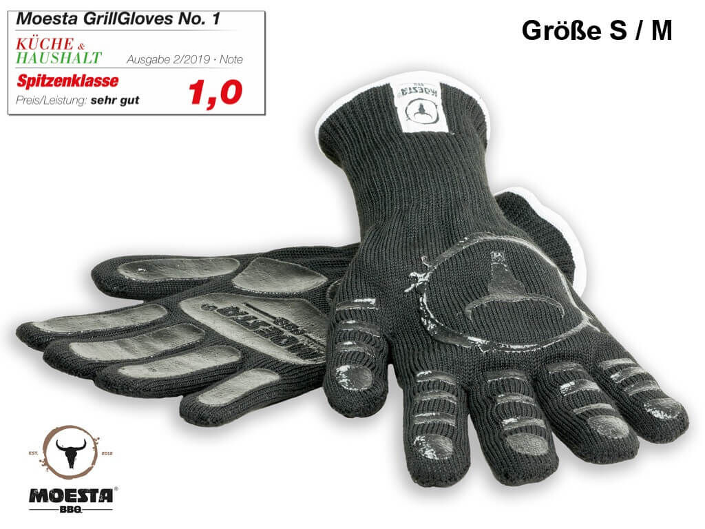 GrillGloves No. 1 - Größe S / M - Die Grillhandschuhe der Profis ~ Moesta BBQ von Moesta BBQ GrillGloves No. 1 - Größe S / M - Die Grillhandschuhe der Profis ~ Moesta BBQ von Moesta BBQ