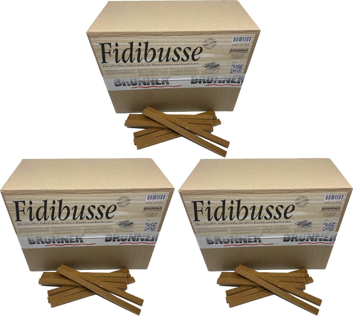1050 Original Brunner Fidibusse Anzünder ~ 3x Großpackung von Brunner 1050 Original Brunner Fidibusse Anzünder ~ 3x Großpackung von Brunner
