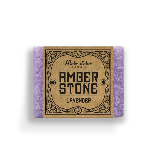Amber Stone - Lavender - Lavendel - Duft in Quadratform von Boles d'olor Amber Stone - Lavender - Lavendel - Duft in Quadratform von Boles d'olor