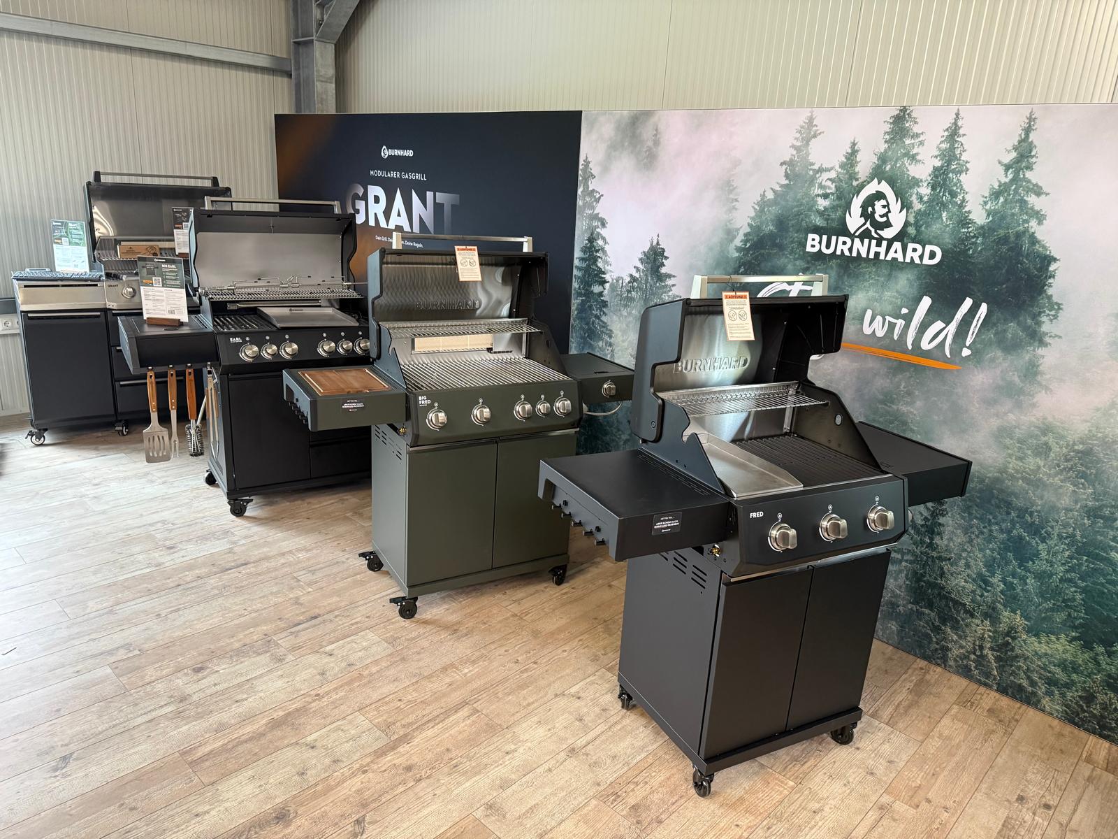 Neuer BURNHARD Showroom der SILVER GmbH in 29690 Lindwedel - Grillfans aufgepasst!