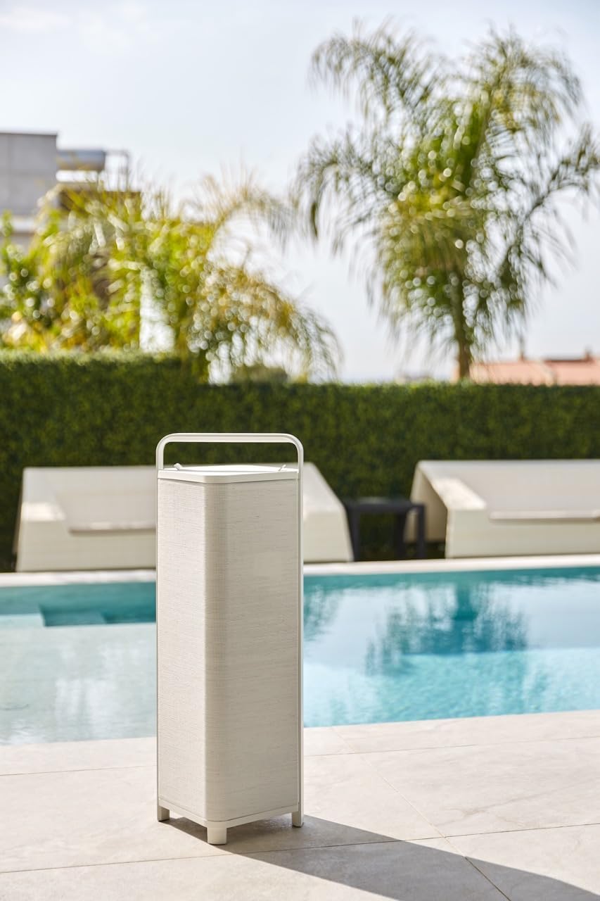 sonoro Escape P9 Outdoor Bluetooth tragbare HiFi Lautsprecher - IPX4 wetterfest - 100 Watt - 16h Akkulaufzeit - Farbe Weiß von Sonoro