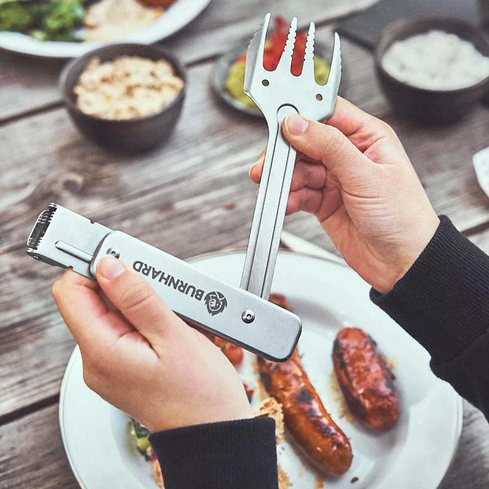 BURNHARD Grillbesteck Multitool 4-in-1 von BURNHARD