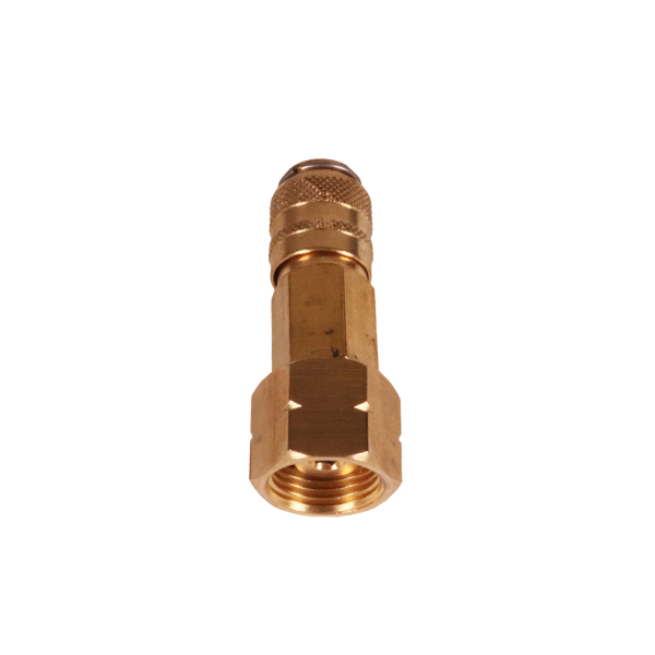 Schnellkupplung NW5 G3/8" links IG mit Konus und drehbarer Mutter von HUW24