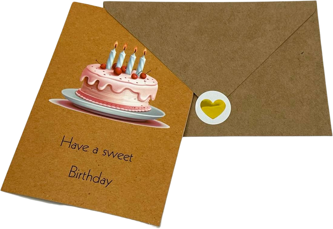 Grußkarte 4 - Have a sweet Birthday von Grußkarte Grußkarte 4 - Have a sweet Birthday von Grußkarte