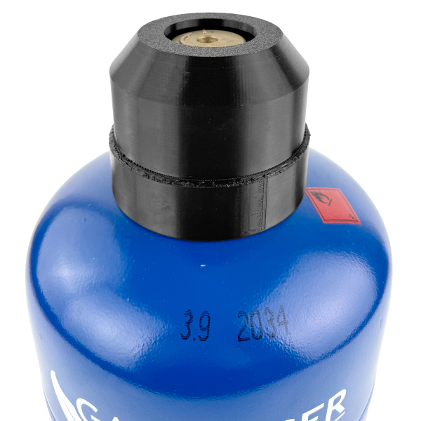 Schraubkappe als Ventilschutz für Profill 907/904 wiederbefüllbare Propanflasche von HUW24