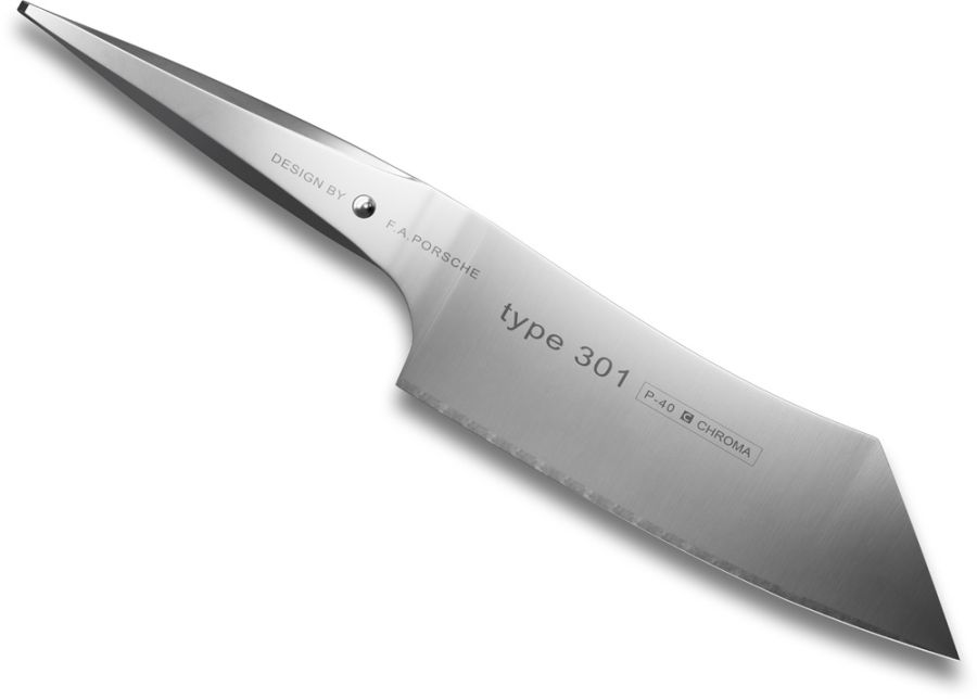 CHROMA Type 301 P-40 Hakata Santoku 19 cm Design by F. A. Porsche von CHROMA