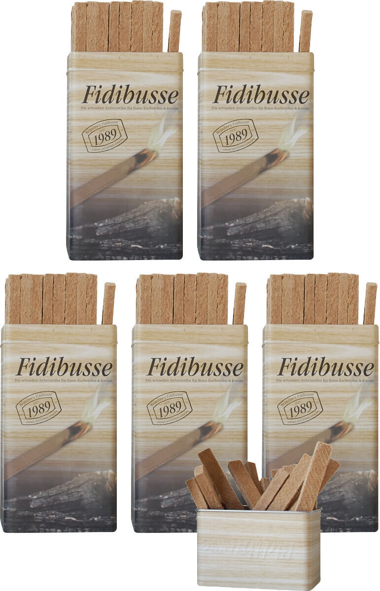 5x Brunner Fidibusse in nostalgischer Blechdose ~ 250 Anzünder von Brunner 5x Brunner Fidibusse in nostalgischer Blechdose ~ 250 Anzünder von Brunner