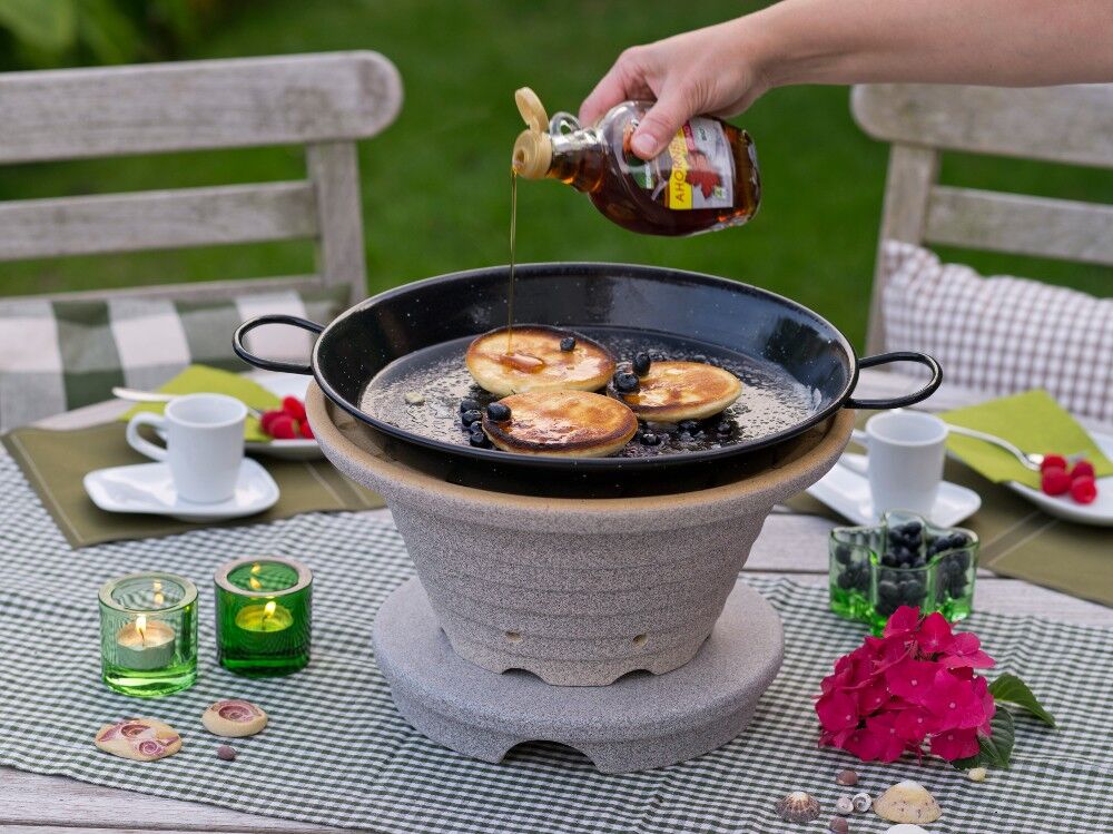DENK Keramik BRATFEUER Set - Der blitzschnelle Outdoor - Herd inkl. Untersatz | BF + BF-US von DENK Keramik DENK Keramik BRATFEUER Set - Der blitzschnelle Outdoor - Herd inkl. Untersatz | BF + BF-US von DENK Keramik
