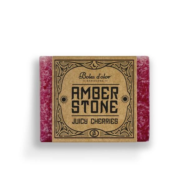 Amber Stone - Juicy Cherries - Kirsche - Duft in Quadratform von Boles d'olor Amber Stone - Juicy Cherries - Kirsche - Duft in Quadratform von Boles d'olor