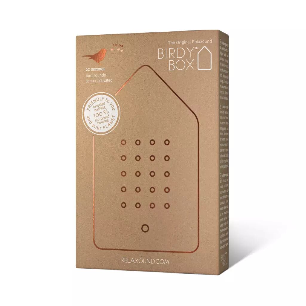 Relaxound - Birdybox - Pure Copper - Bewegungsmelder - Das perfekte Relaxtool von Relaxound