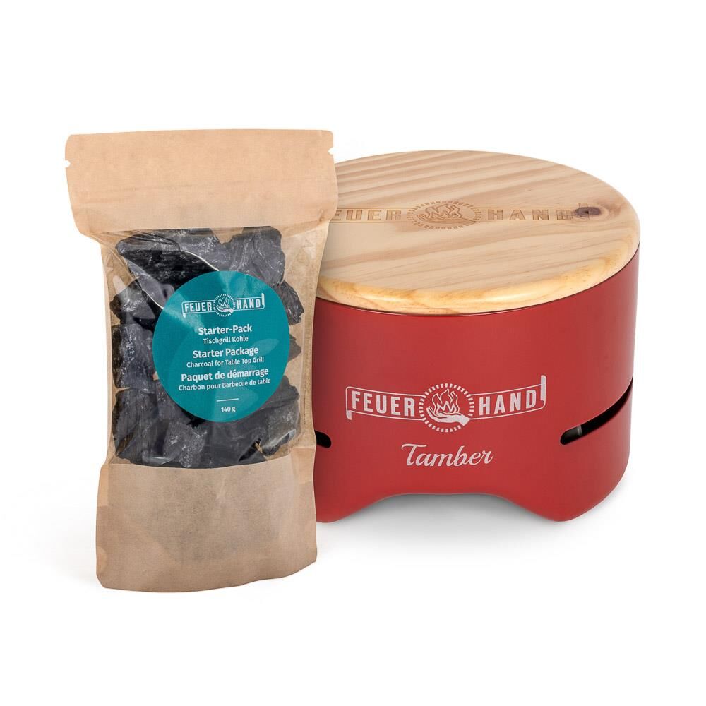 Feuerhand Tischgrill Tamber Ruby Red | Der ideale Tischgrill für genussvolle Momente zu zweit von Feuerhand Feuerhand Tischgrill Tamber Ruby Red | Der ideale Tischgrill für genussvolle Momente zu zweit von Feuerhand