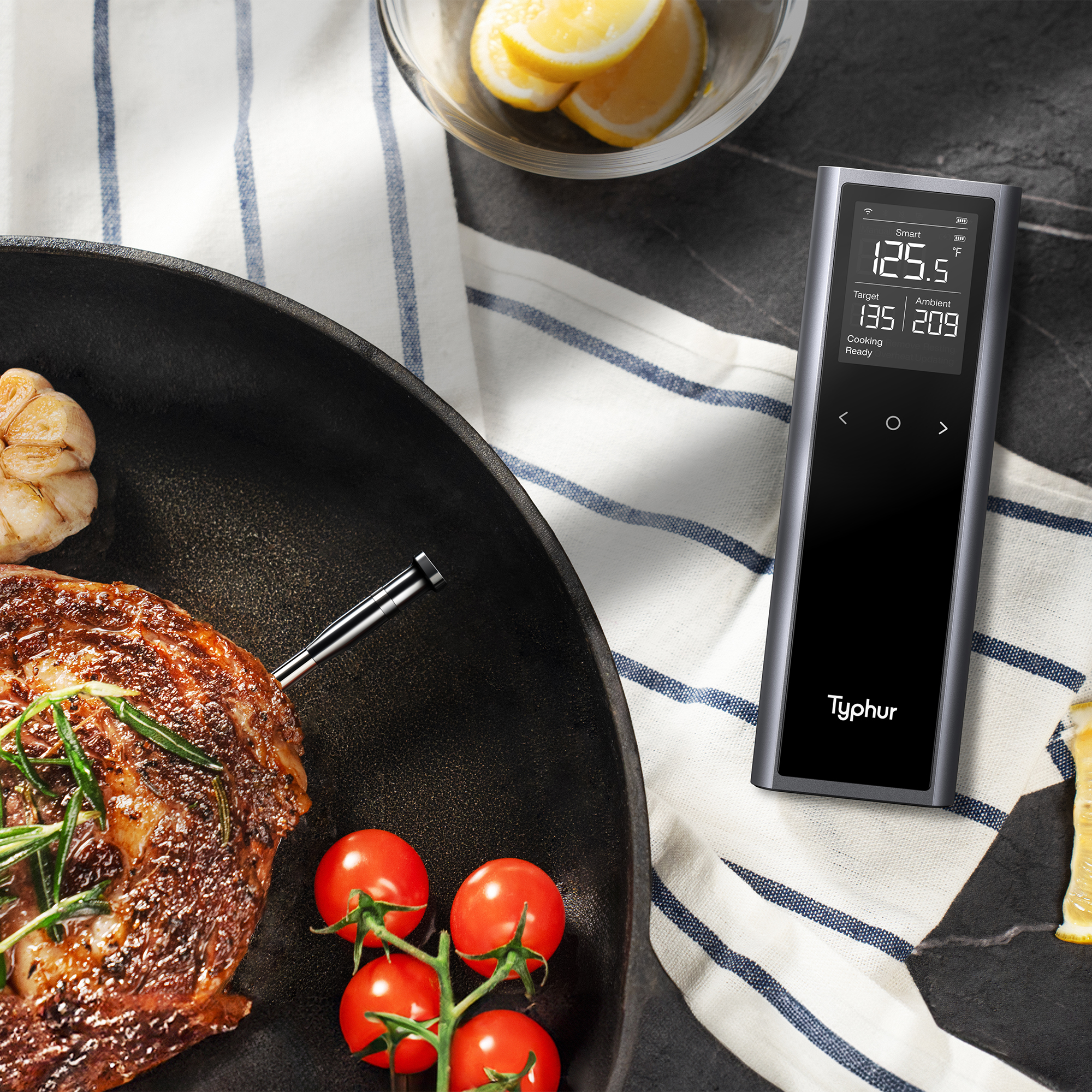 Typhur Sync One Wireless - Professionelles Digital Fleischthermometer IP67 wasserdicht von Typhur Typhur Sync One Wireless - Professionelles Digital Fleischthermometer IP67 wasserdicht von Typhur