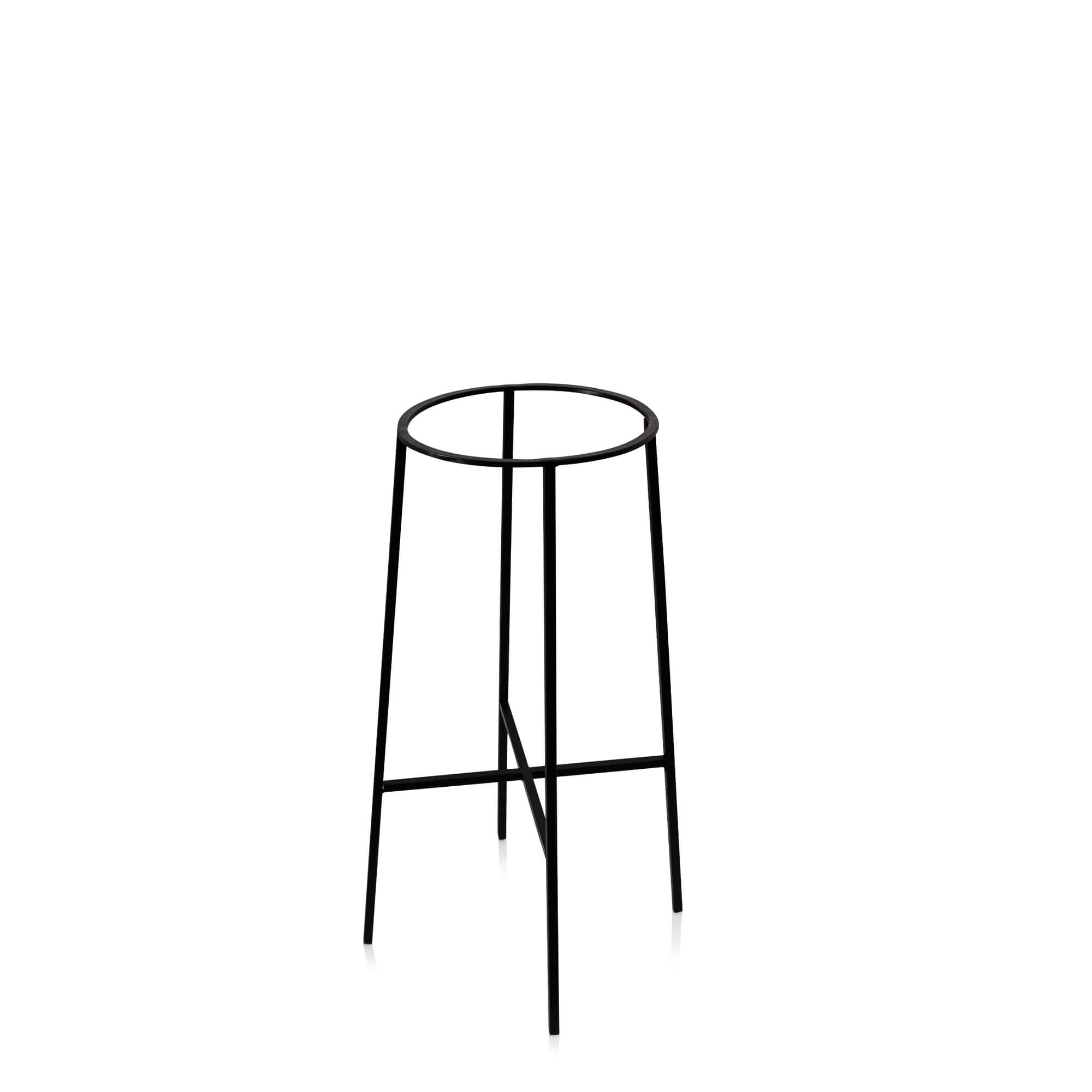 BESKE Pulverbeschichteter Ständer für Betonfeuer Savo Ø25 x 10cm | Made in Germany von Beske-Manufaktur