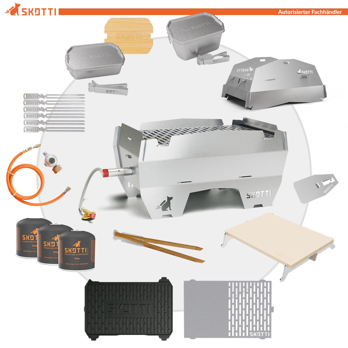 RADIO Special Edition - Das exklusive SKOTTI Set mit 14-teiligem Premium-Zubehör