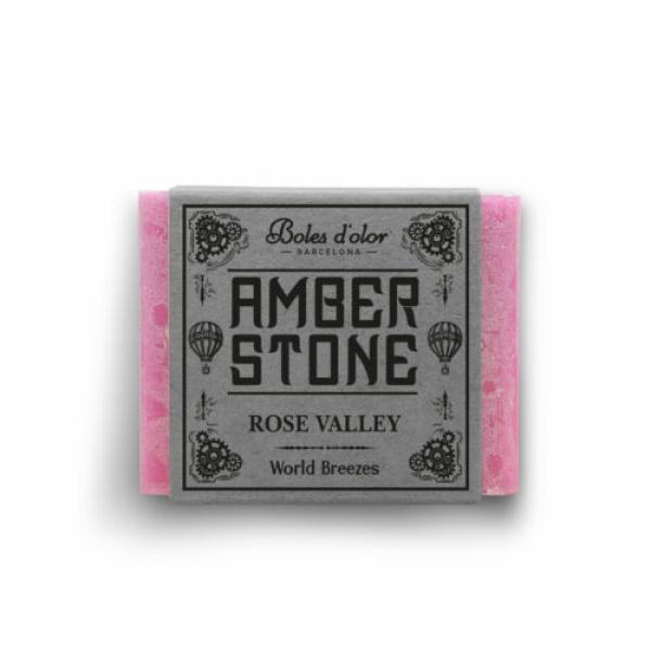 Amber Stone - Rose Valley Duft in Quadratform von Boles d'olor Amber Stone - Rose Valley Duft in Quadratform von Boles d'olor