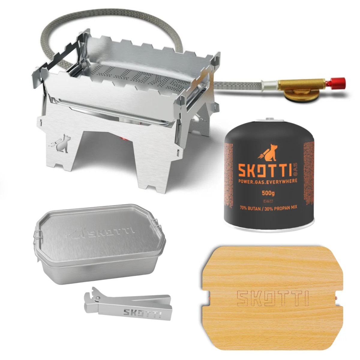 SKOTTI BOOSTER 2.0 + BOKS 1 Liter + PLANK + Gas von SKOTTI SKOTTI BOOSTER 2.0 + BOKS 1 Liter + PLANK + Gas von SKOTTI