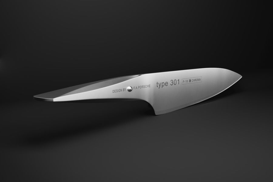 CHROMA Type 301 Kochmesser P18 - 20 cm Präzision und Schärfe auf Profi Niveau von CHROMA