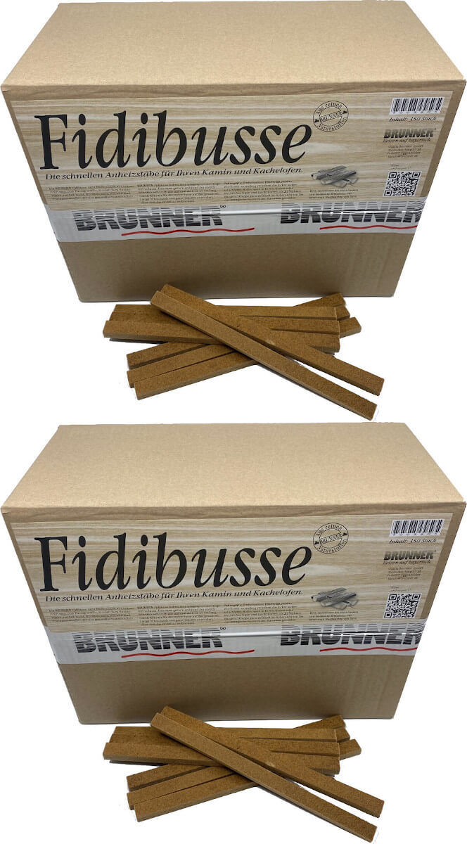700 Original Brunner Fidibusse Anzünder ~ 2x Großpackung von Brunner 700 Original Brunner Fidibusse Anzünder ~ 2x Großpackung von Brunner