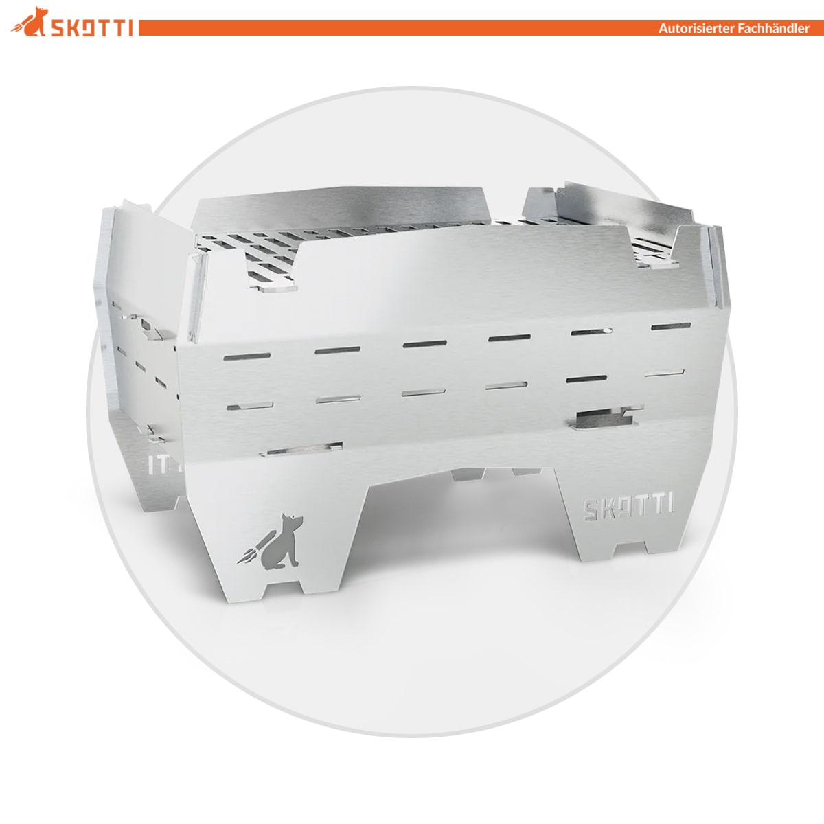 SKOTTI Grill MINI - dein ultrafunktionaler Outdoor-Grill