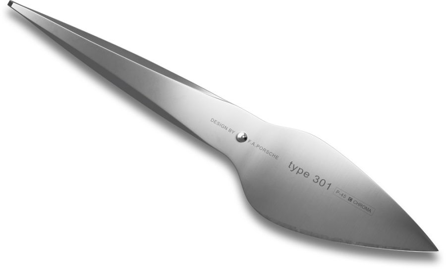 CHROMA Type 301 P-45 Parmesanmesser 10,5 cm Design by F. A. Porsche von CHROMA