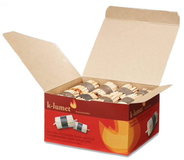 1x K-lumet Feueranzünder - Kamin- und Grillanzünder ~ 16 Anzünder von K-Lumet 1x K-lumet Feueranzünder - Kamin- und Grillanzünder ~ 16 Anzünder von K-Lumet