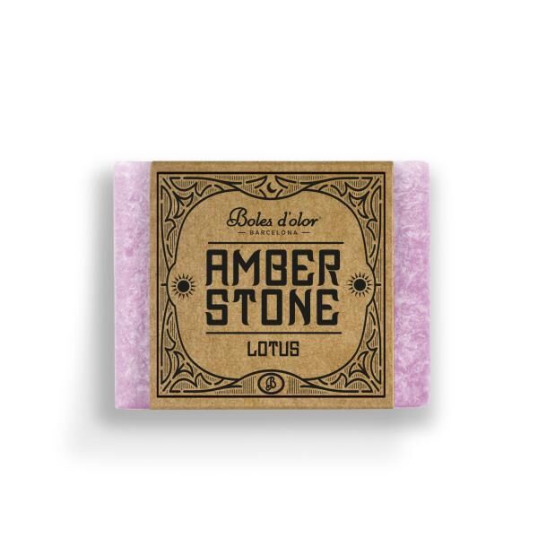 Amber Stone - Lotus - Duft in Quadratform von Boles d'olor Amber Stone - Lotus - Duft in Quadratform von Boles d'olor