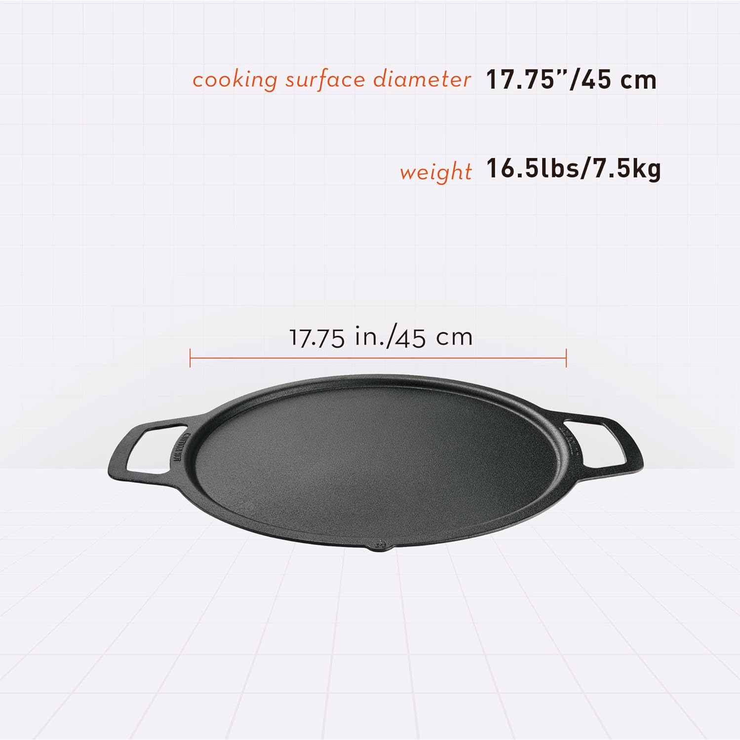 Solo Stove Bonfire Gusseisen-Plancha von Solo Stove Solo Stove Bonfire Gusseisen-Plancha von Solo Stove