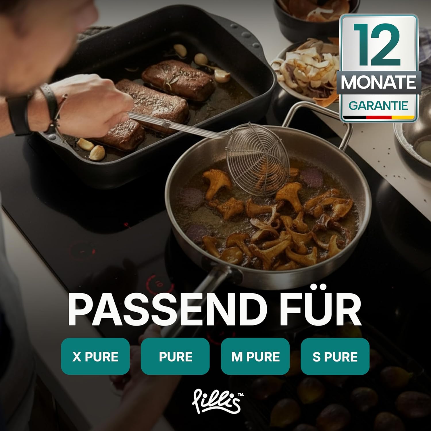 2x Pillis Aktivkohlefilter PUAKF kompatibel mit Bora Pure PURU und Bora X Pure PUXU antibakteriell und geruchsneutralisierend von Pillis