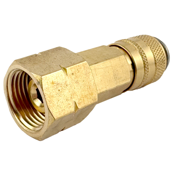 Schnellkupplung NW5 G3/8" links IG mit Konus und drehbarer Mutter
