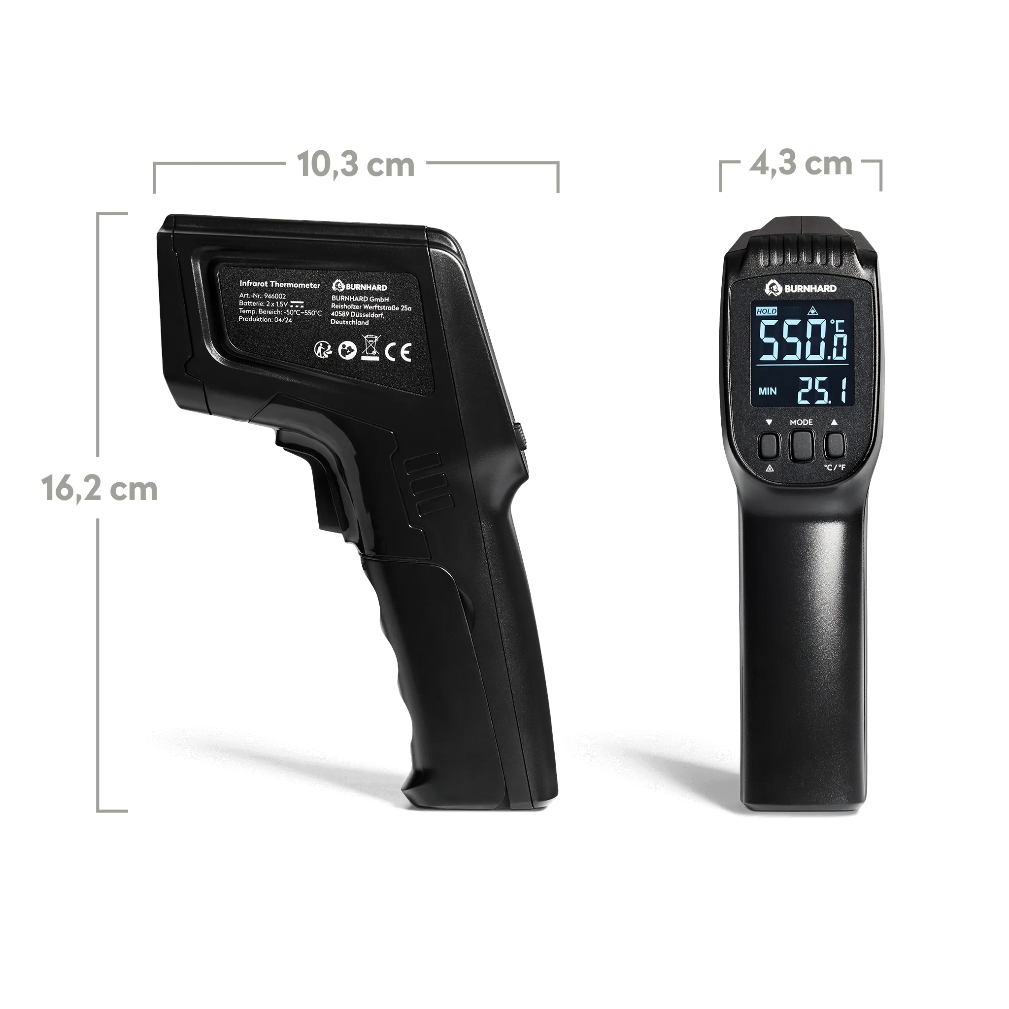 BURNHARD Infrarot-Thermometer von BURNHARD