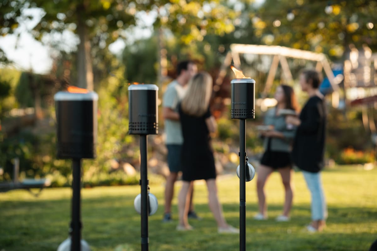 3er Set Mesa Fackeln verstellbare Höhe von Solo Stove