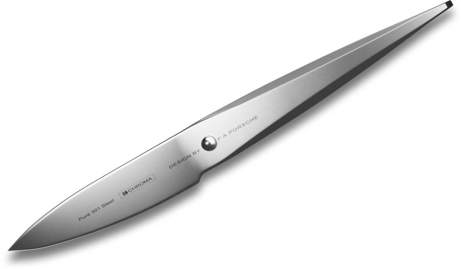 CHROMA Type 301 Schälmesser P09 - 7,7 cm Kompakt, scharf und präzise von CHROMA