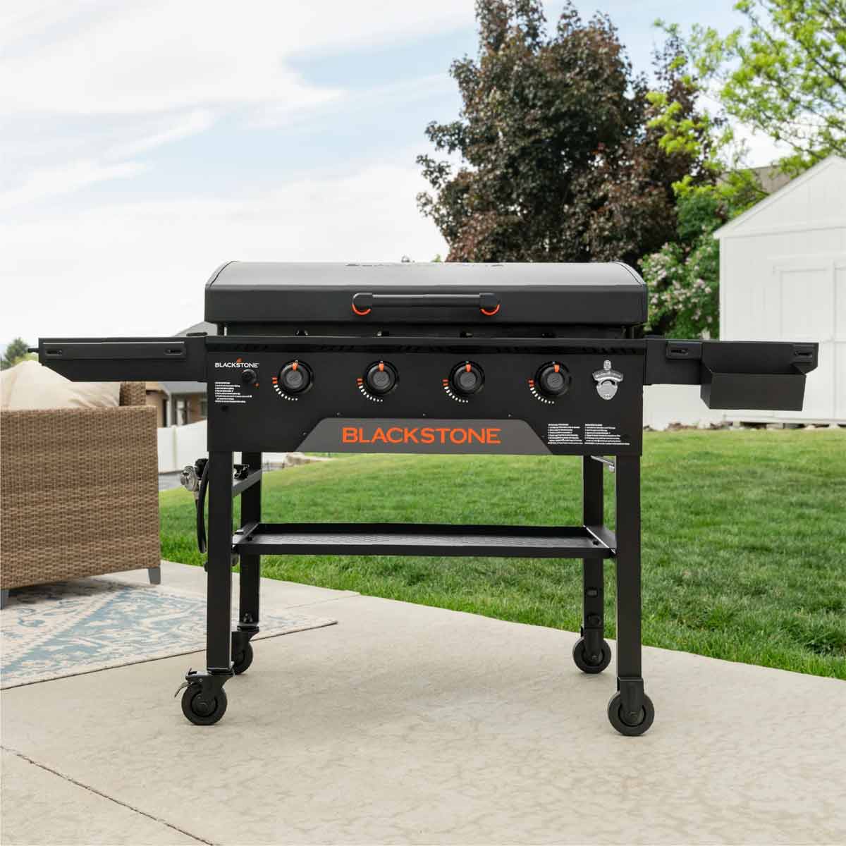 Blackstone 36 Omnivore Griddle 91 x 55 cm inkl. Deckel | Plancha Gasgrill 17,5 kW von Blackstone