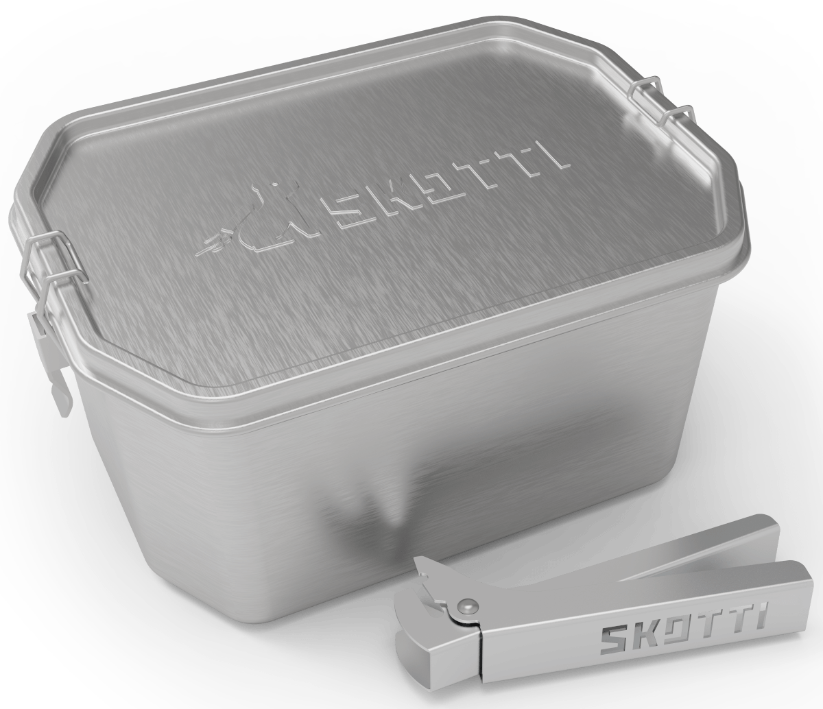 SKOTTI BOKS 2,5 Liter aus Edelstahl von SKOTTI SKOTTI BOKS 2,5 Liter aus Edelstahl von SKOTTI