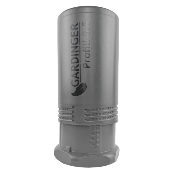 Befüllbare Aluminium Propanflasche Profill 0.5 + Umfüllschlauch + Schnellkupplungen von HUW24