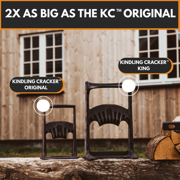 Holzspalter Kindling Cracker King Premium-Set bis 23 cm Durchmesser