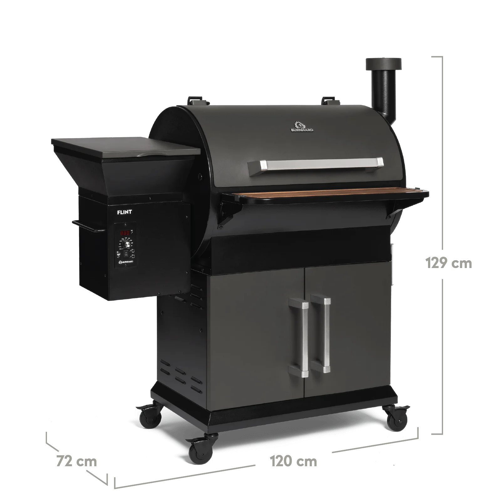 BURNHARD FLINT Pelletsmoker  von BURNHARD