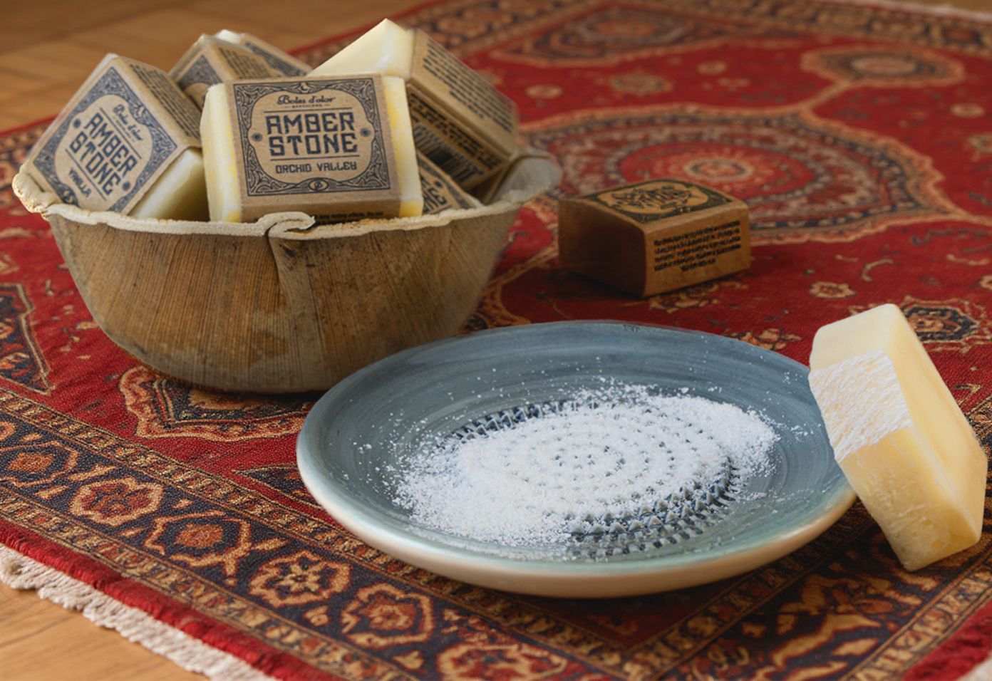 Ceramic Reibe Pistachio für Amber Stones stilvolles Zubehör für langanhaltenden Raumduft von Bolesdolor