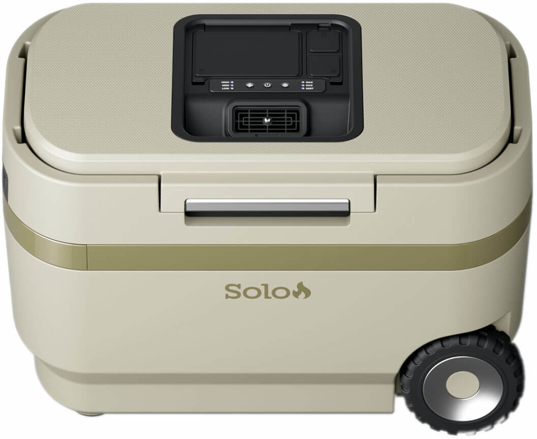 Solo Stove Windchill 47 Cooler Kühlbox mit mobiler Klimaanlage für Camping, Garten & Outdoor inkl. 17Ah Akku von Solo Stove