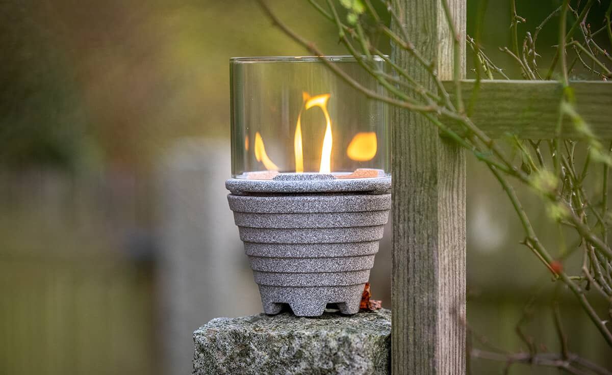 DENK Keramik Schmelzfeuer Indoor Granicium mit Windglas-Aufsatz ~ SFGI+WLA von DENK Keramik DENK Keramik Schmelzfeuer Indoor Granicium mit Windglas-Aufsatz ~ SFGI+WLA von DENK Keramik