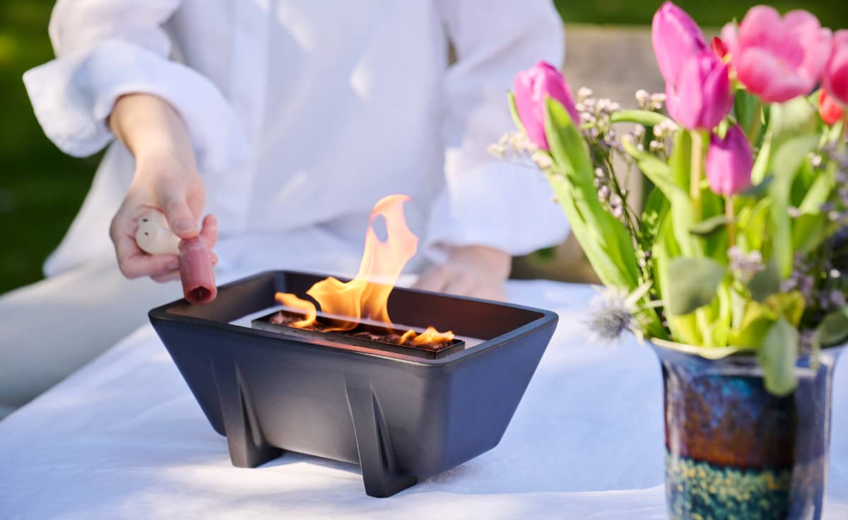 Schmelzfeuer Outdoor XL CeraLava - SXLCL von DENK Keramik