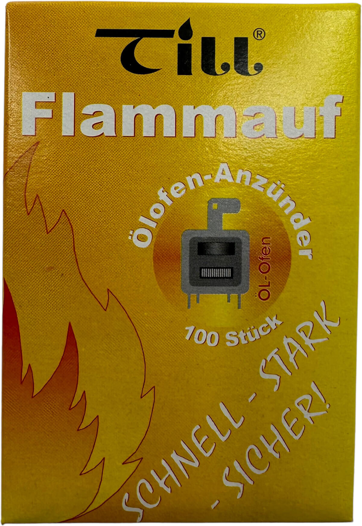 1x TILL Flammauf | Ölofenanzünder | 100 Stück von Till 1x TILL Flammauf | Ölofenanzünder | 100 Stück von Till